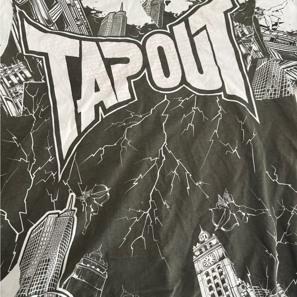 Tapout Cream Graphic Tee